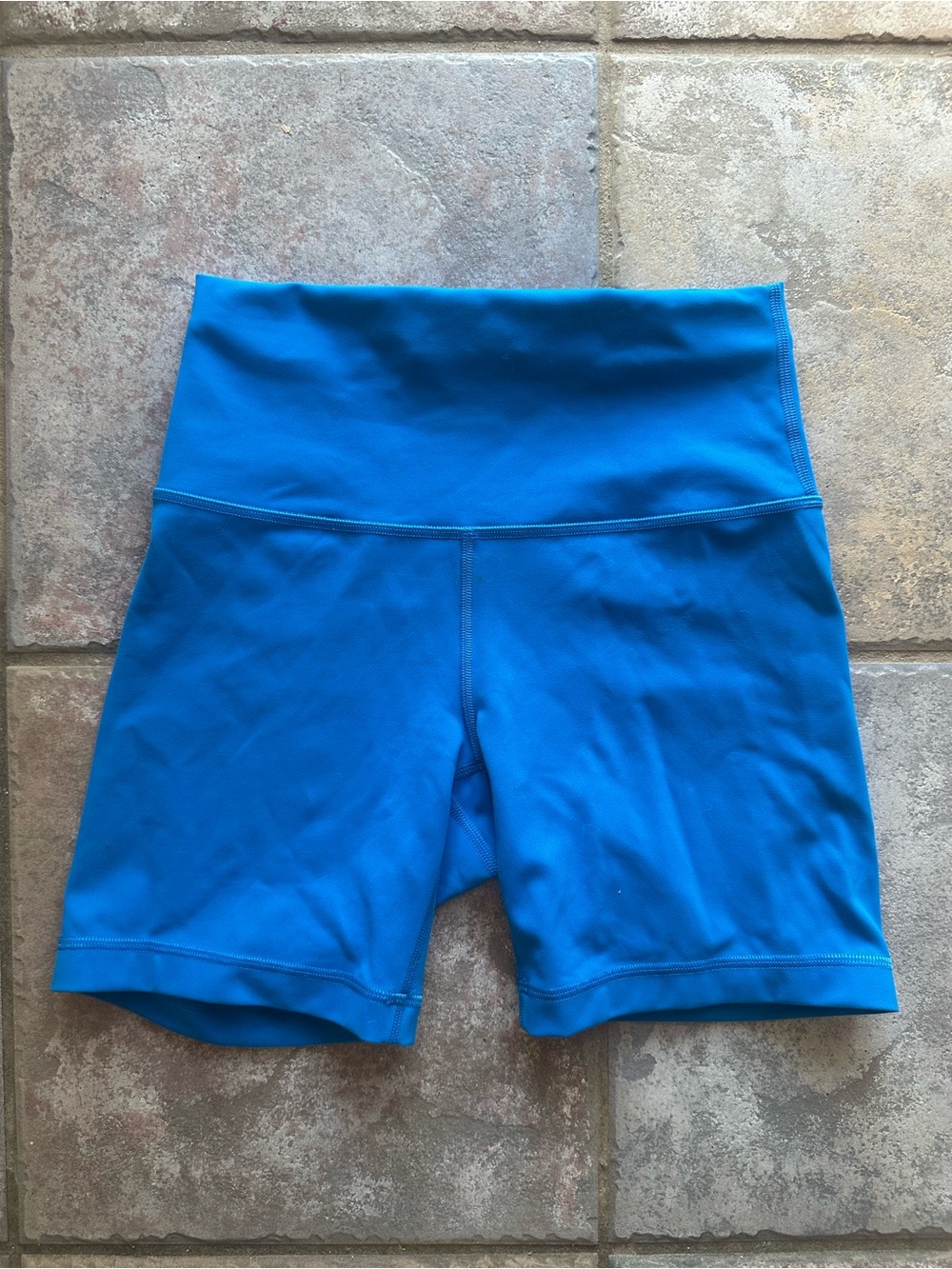 lululemon athletica Royal Blue High-Rise Bike Shorts